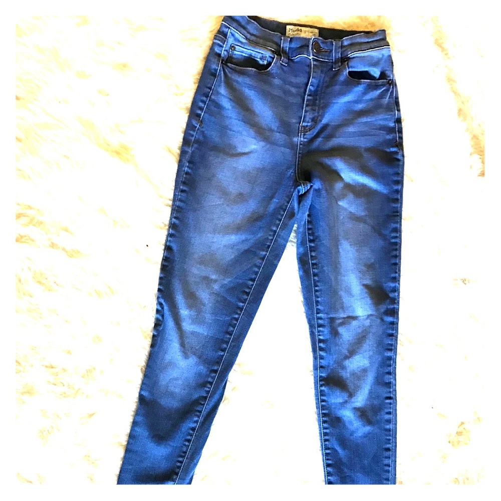 Mudd FLX Stretch Super High-rise Jean legging Sz 5